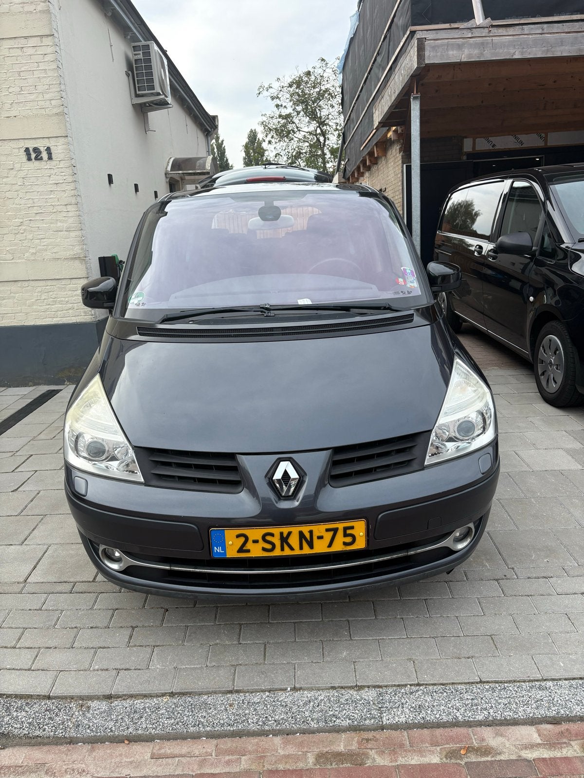 Renault Grand Espace 2.0 DCI 110KW Aut6 2012 Grijs, Auto's, 1995 cc, Zwart, 4 cilinders, 2000 kg