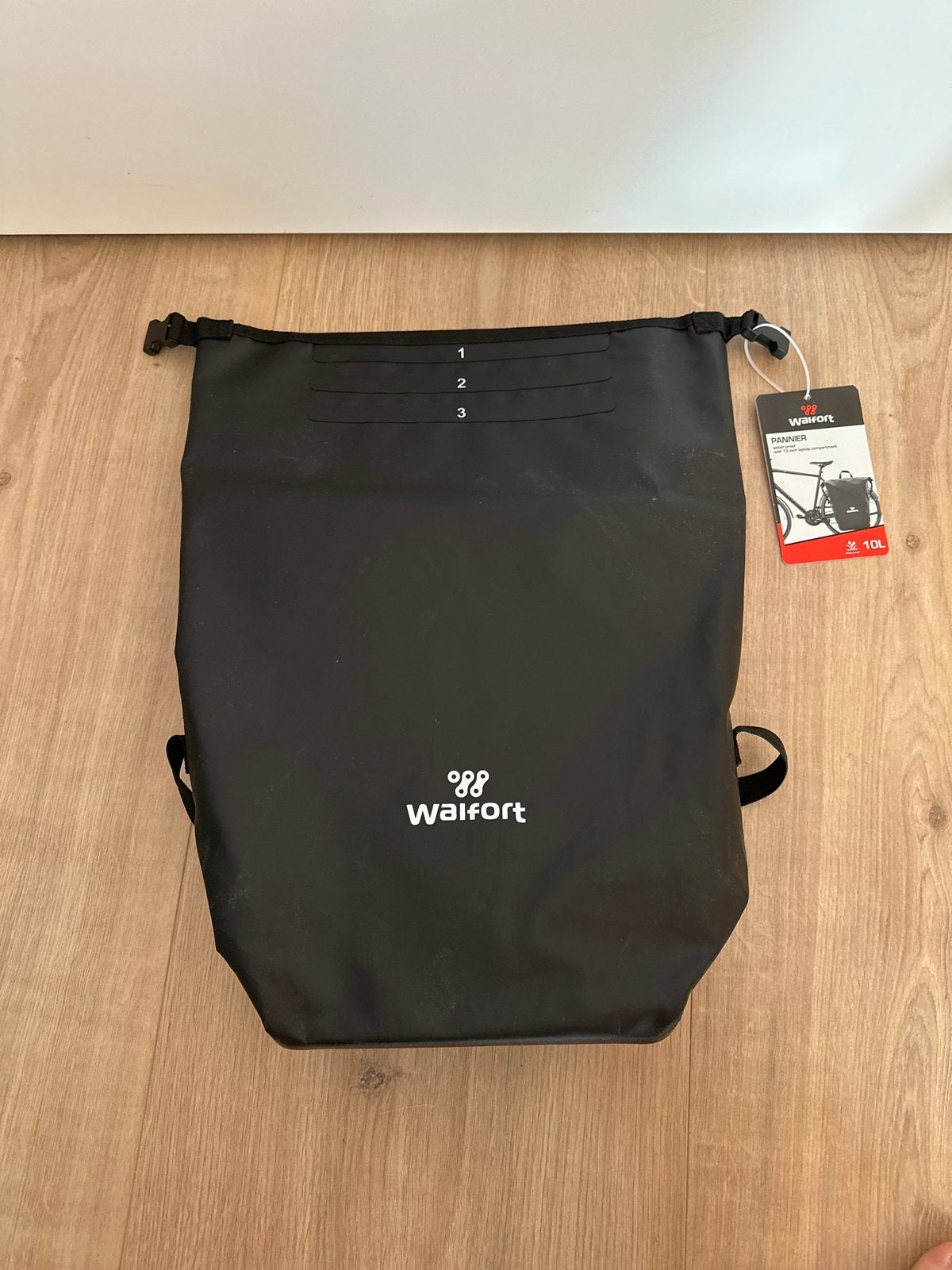 Nieuwe Walfort waterdichte fietstas 10L incl. bevestiging, Ophalen of Verzenden, Nieuw