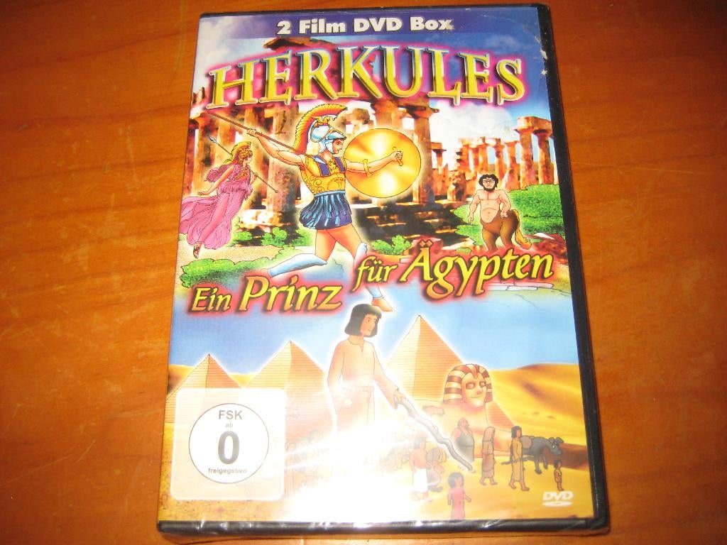 2 DVD-Box: Hercules + Ein Prinz aus Ägypten, niieuw, Alle leeftijden, Ophalen of Verzenden, Zo goed als nieuw