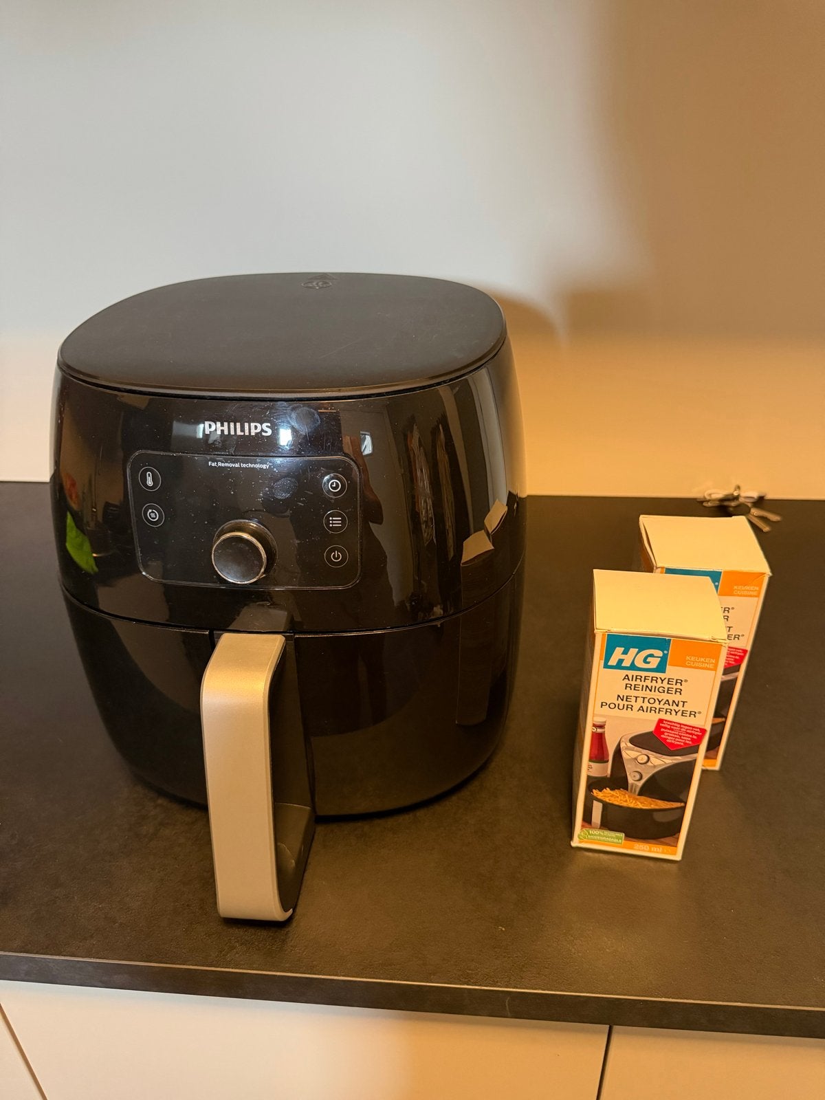 Philips Airfryer - Fat Removal Technology Philips HD9650/90, Ophalen, Gebruikt, Airfryer, 1000 t/m 1499 gram