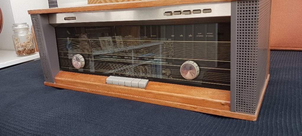 Vintage Phillips radio, Ophalen, Gebruikt, Radio