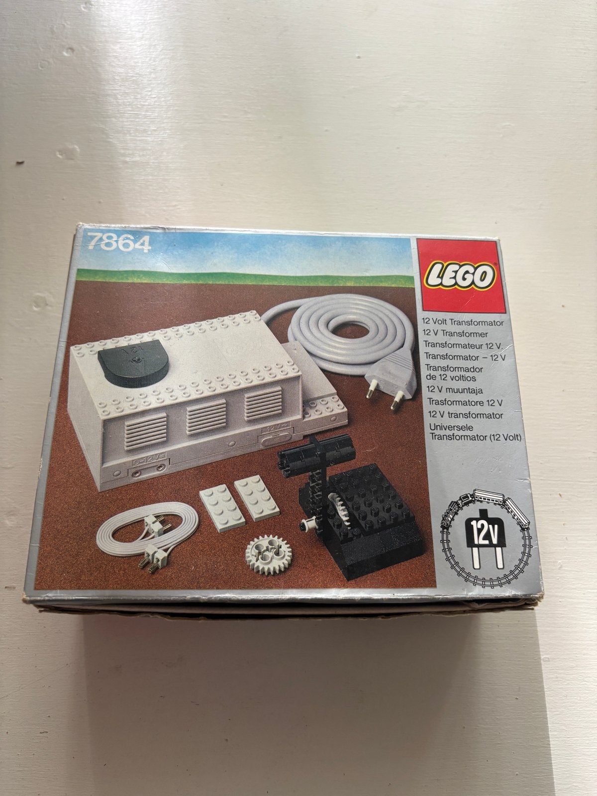 Lego 7864 12V Transformator - Vintage Lego Trein Accessoire, Gebruikt, Overige thema's, Lego, Accessoire