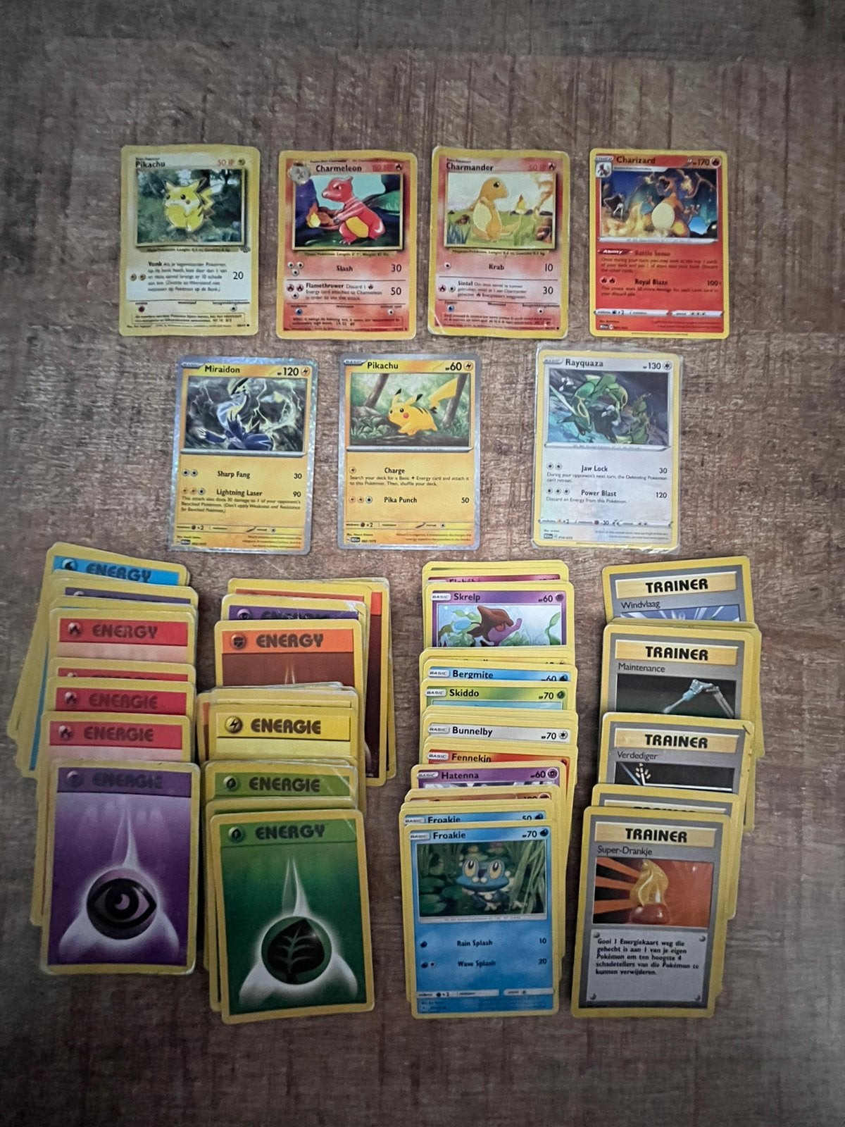 Pokémonkaarten 1995-2018, Ophalen of Verzenden, Gebruikt, Meerdere kaarten