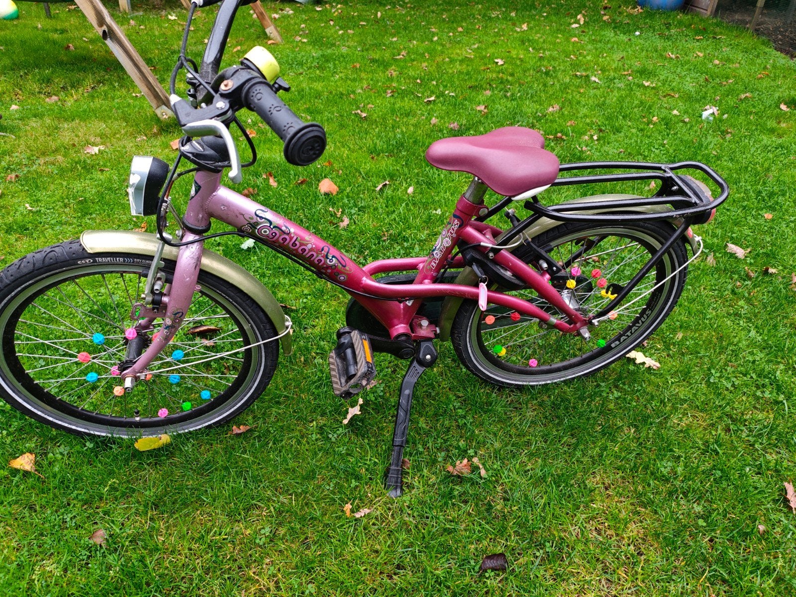 Roze kinderfiets 20 inch - Goed onderhouden, Ophalen, Terugtraprem, Gazelle, 16 tot 20 inch