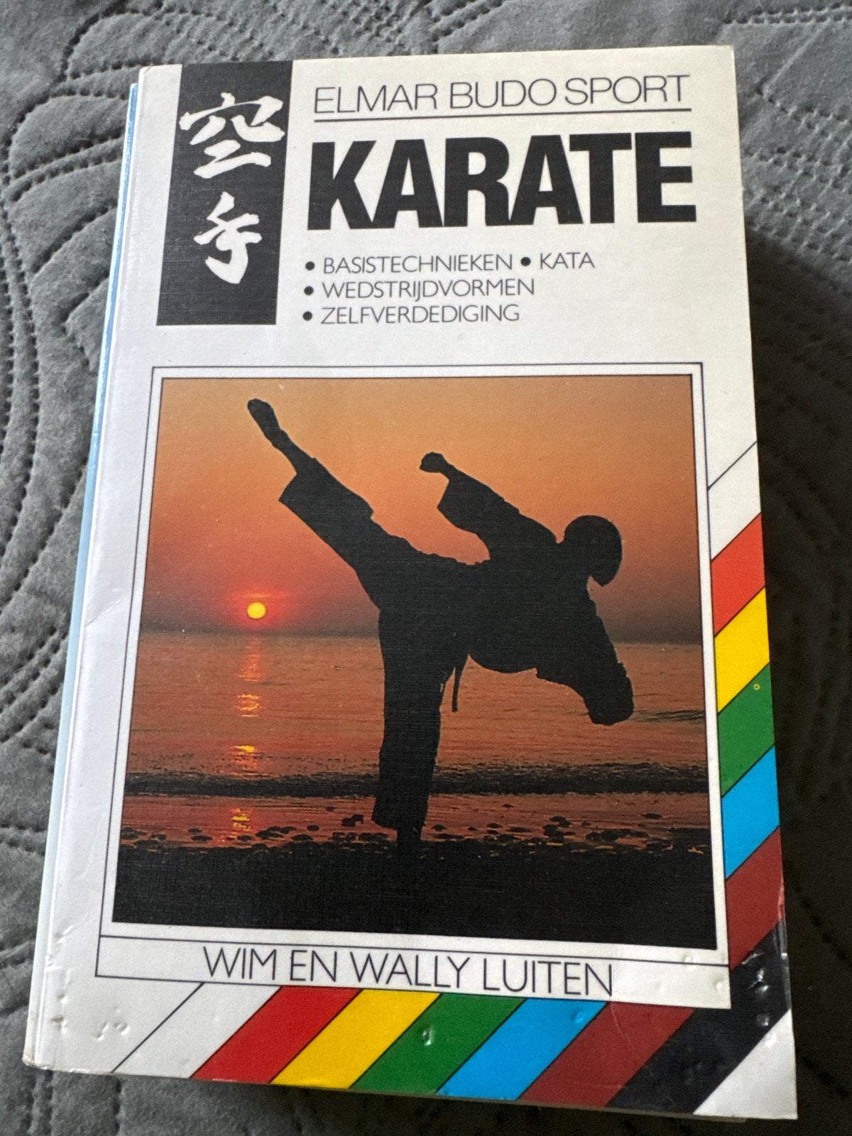Elmar Budo Sport Karate Boek - Basistechnieken & Zelfverdedi, Boeken, Ophalen of Verzenden, Gelezen, Vechtsport
