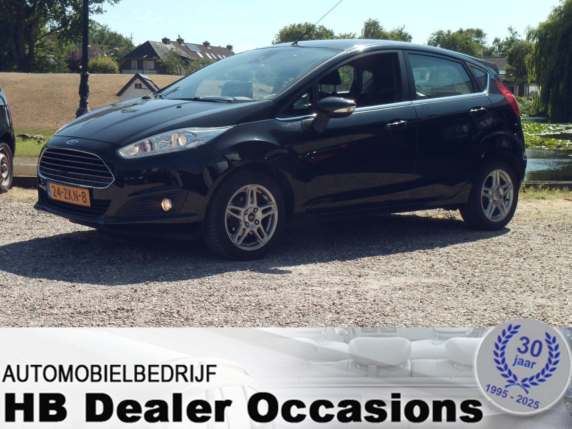 Ford Fiesta 1.0 EcoBoost Titanium - Airco - Bluetooth audio, Auto's, Ford, Bedrijf, Te koop, Fiësta, ABS, Airbags, Airconditioning