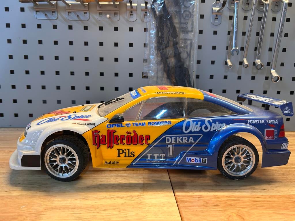 Opel Calibra V6 DTM Version Touring Car - Pure ten. TF-2, Elektro, Ophalen of Verzenden, Zo goed als nieuw, Schaal 1:10