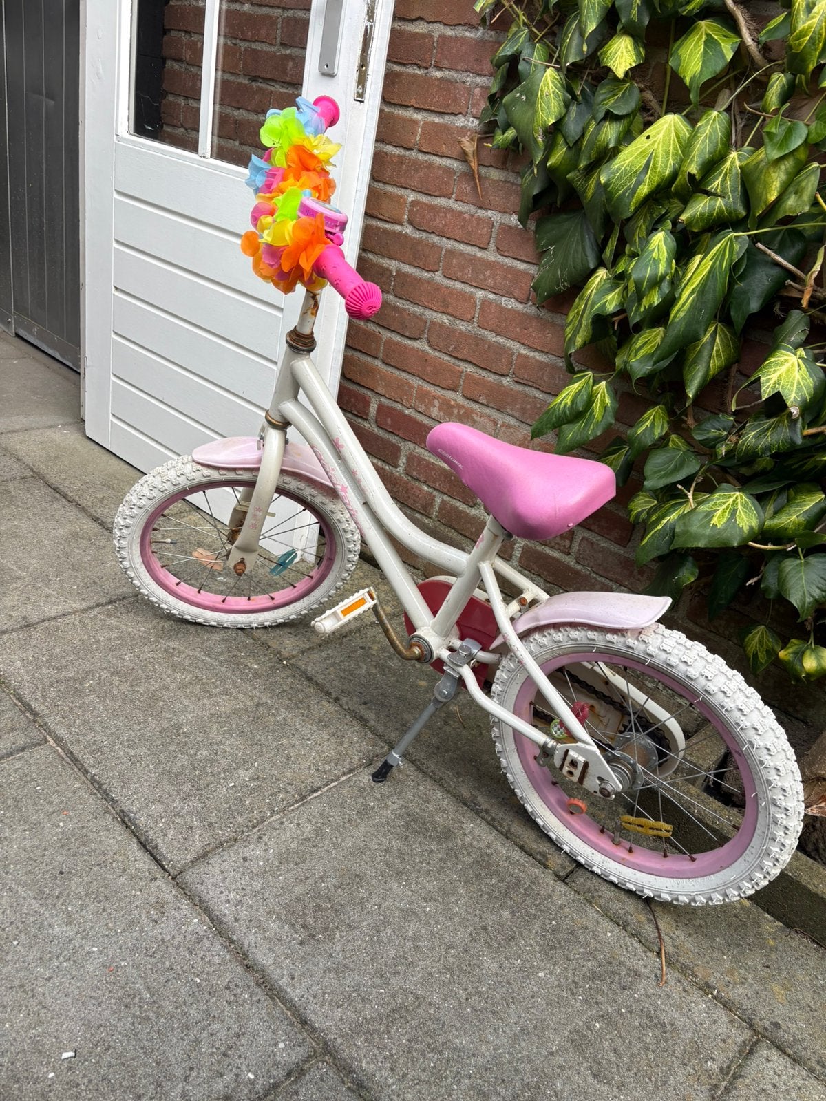 Kinderfietje meisjes, Ophalen, Gebruikt, Minder dan 16 inch