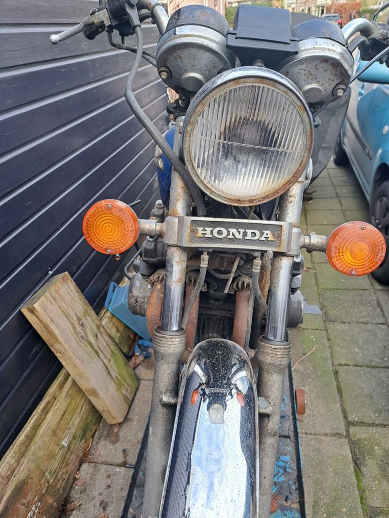 onderdelen Honda CB750 Custom loop of sloop1981met kentekent, Ophalen, Gebruikt, Benzinemotor, 1800 rpm of meer
