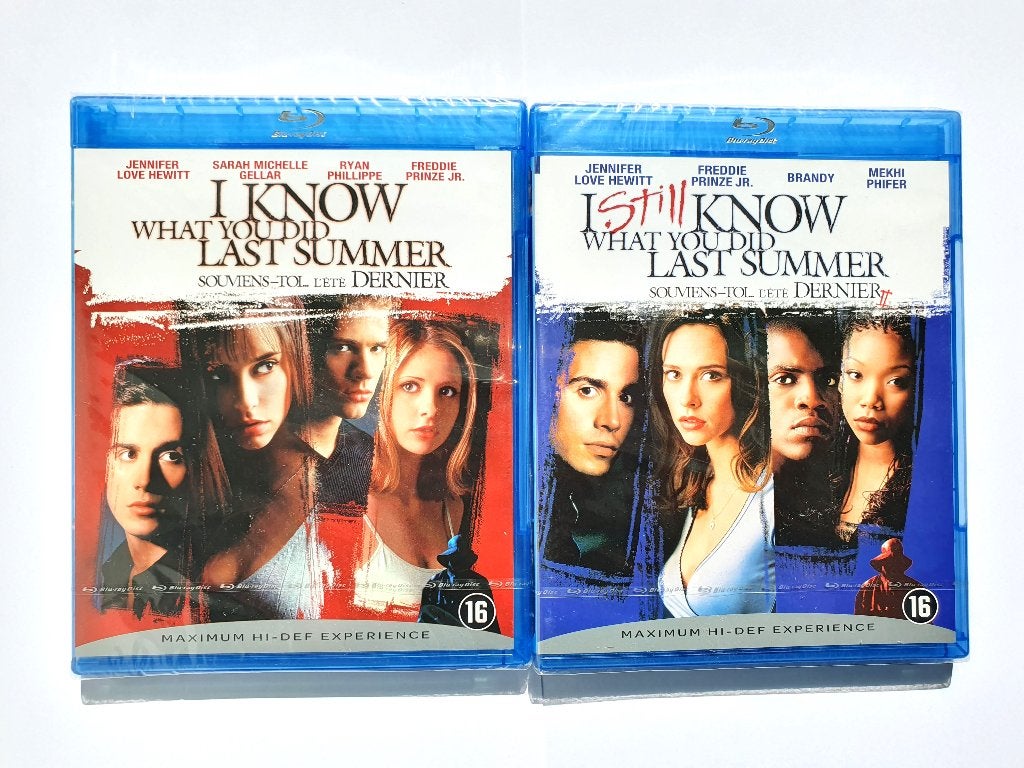 I Know What You Did Last Summer 1 + 2 (Nieuw in Seal), Cd's en Dvd's, Blu-ray, Ophalen of Verzenden, Nieuw in verpakking, Horror