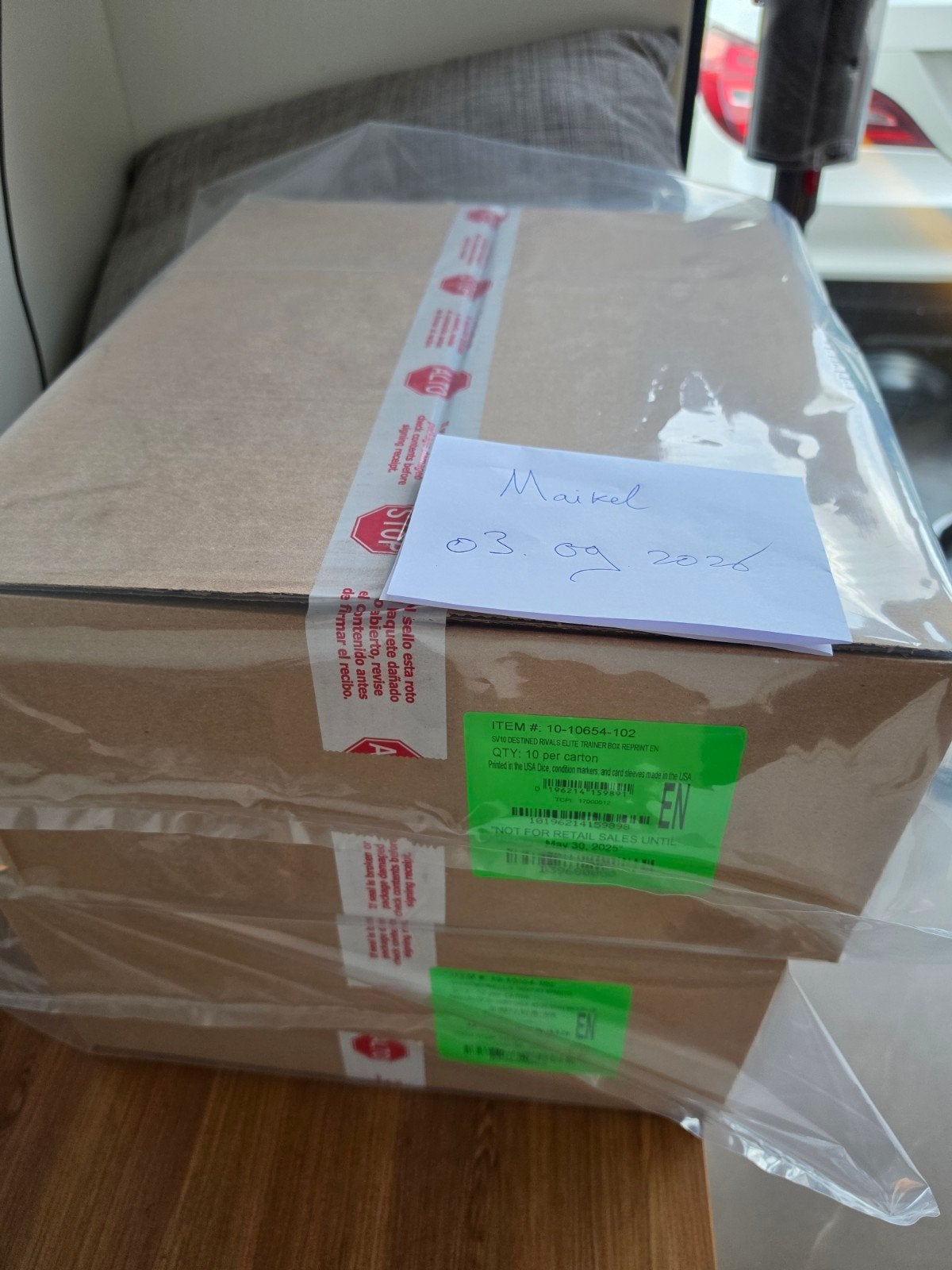 Destined Rivals ETB Case - Pokémon TCG, Ophalen of Verzenden