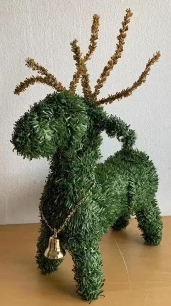 Rendier van kunst-dennen; kerstrendier, kerstversiering, Ophalen of Verzenden, Nieuw