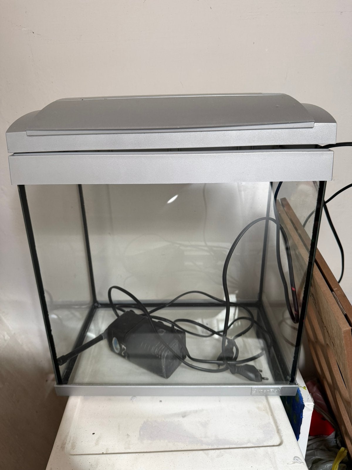 Klein aquarium, Ophalen, Zo goed als nieuw, Leeg aquarium