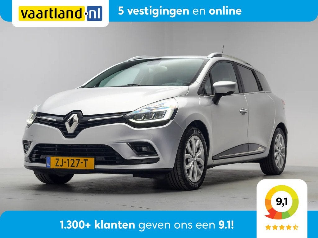 Renault Clio 1.2 TCe Intens [ Full LED Half Leder Camera ], Gebruikt, 118 pk, 4 cilinders, 620 kg