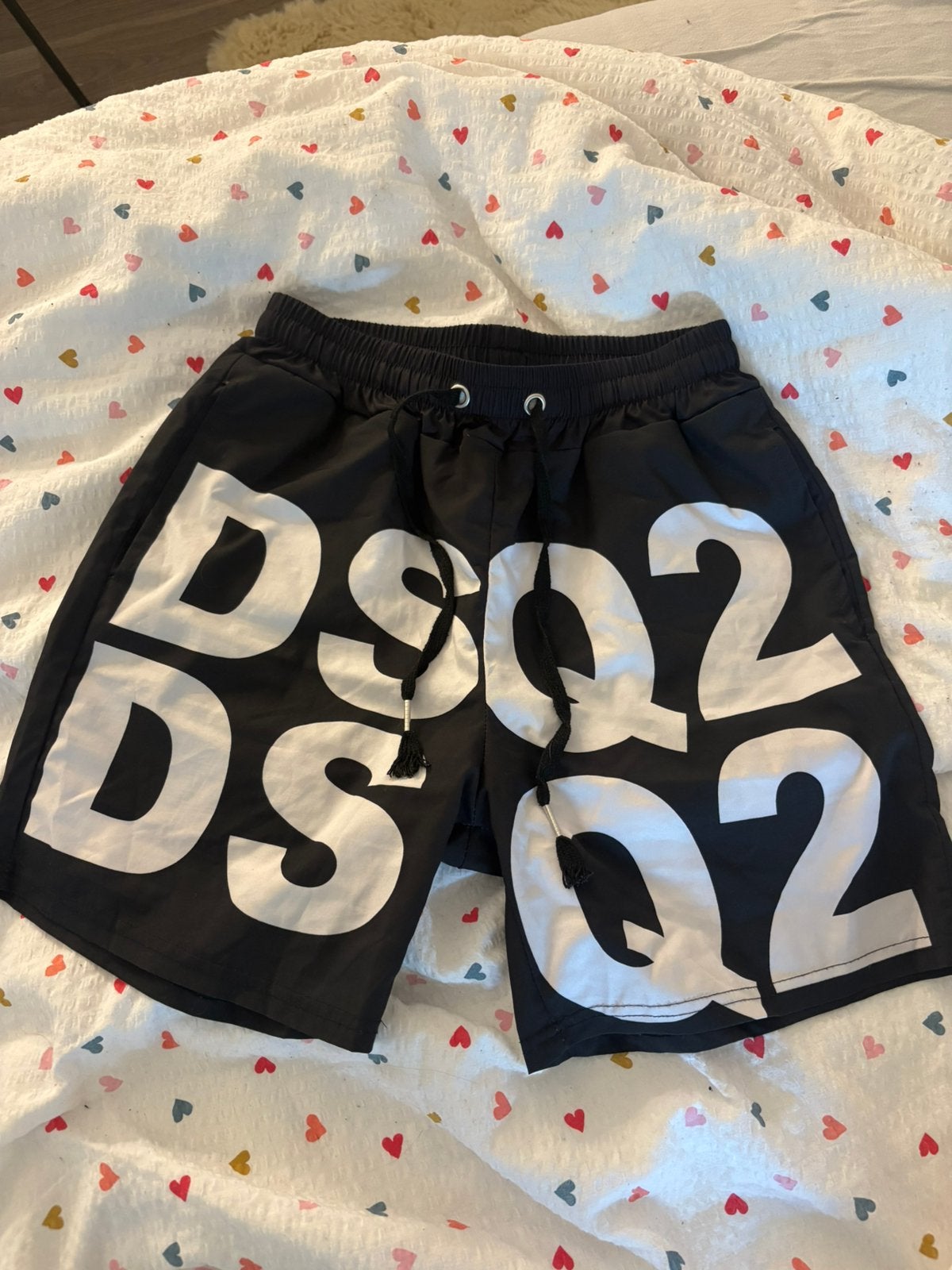 DSQ2 zwembroek, Kleding | Heren, Badmode en Zwemkleding, Verzenden, Maat 52/54 (L), Zwart, Zwemshort