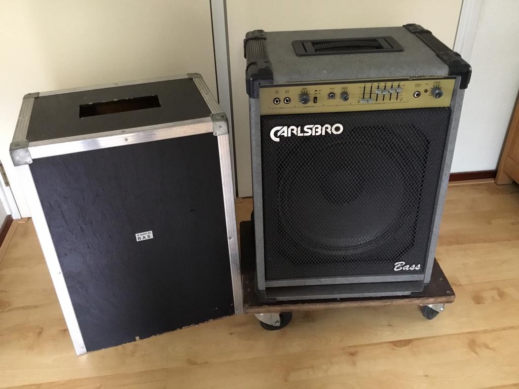 Bas box CARLSBRO Bass 220V - 50 HS, Ophalen of Verzenden, Zo goed als nieuw, 100 watt of meer