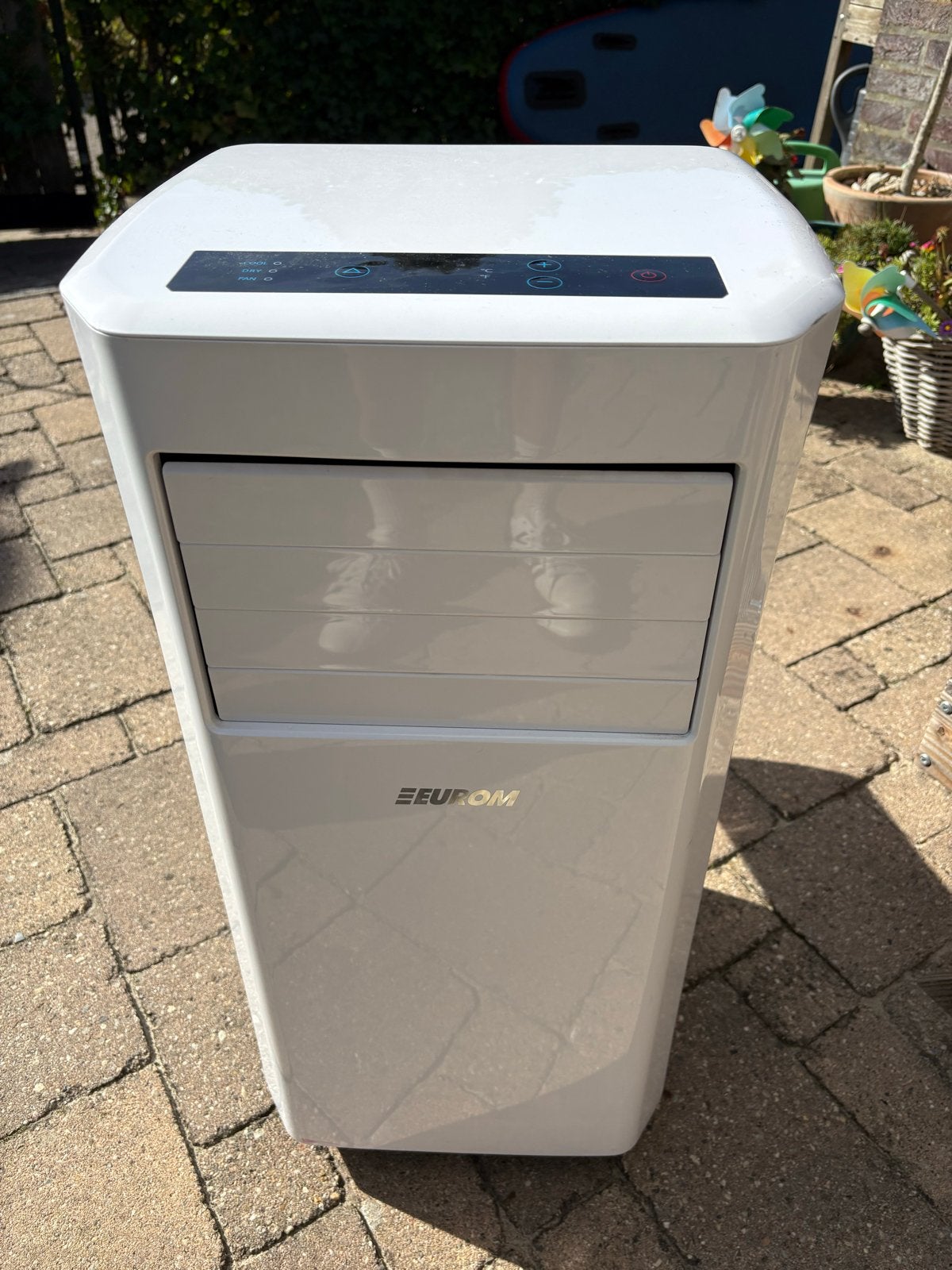 Eurom Mobiele Airco - Krachtige Koeling voor Thuis, Ophalen, Minder dan 60 m³, 3 snelheden of meer, Zo goed als nieuw