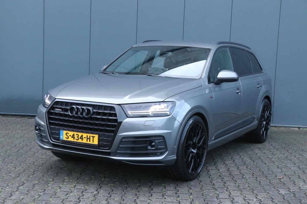 Audi Q7 3.0 TFSI quattro S-Line | Luchtvering | Virtual Cock, Auto's, Audi, Gebruikt, Euro 6, 2995 cc, 120 €/maand