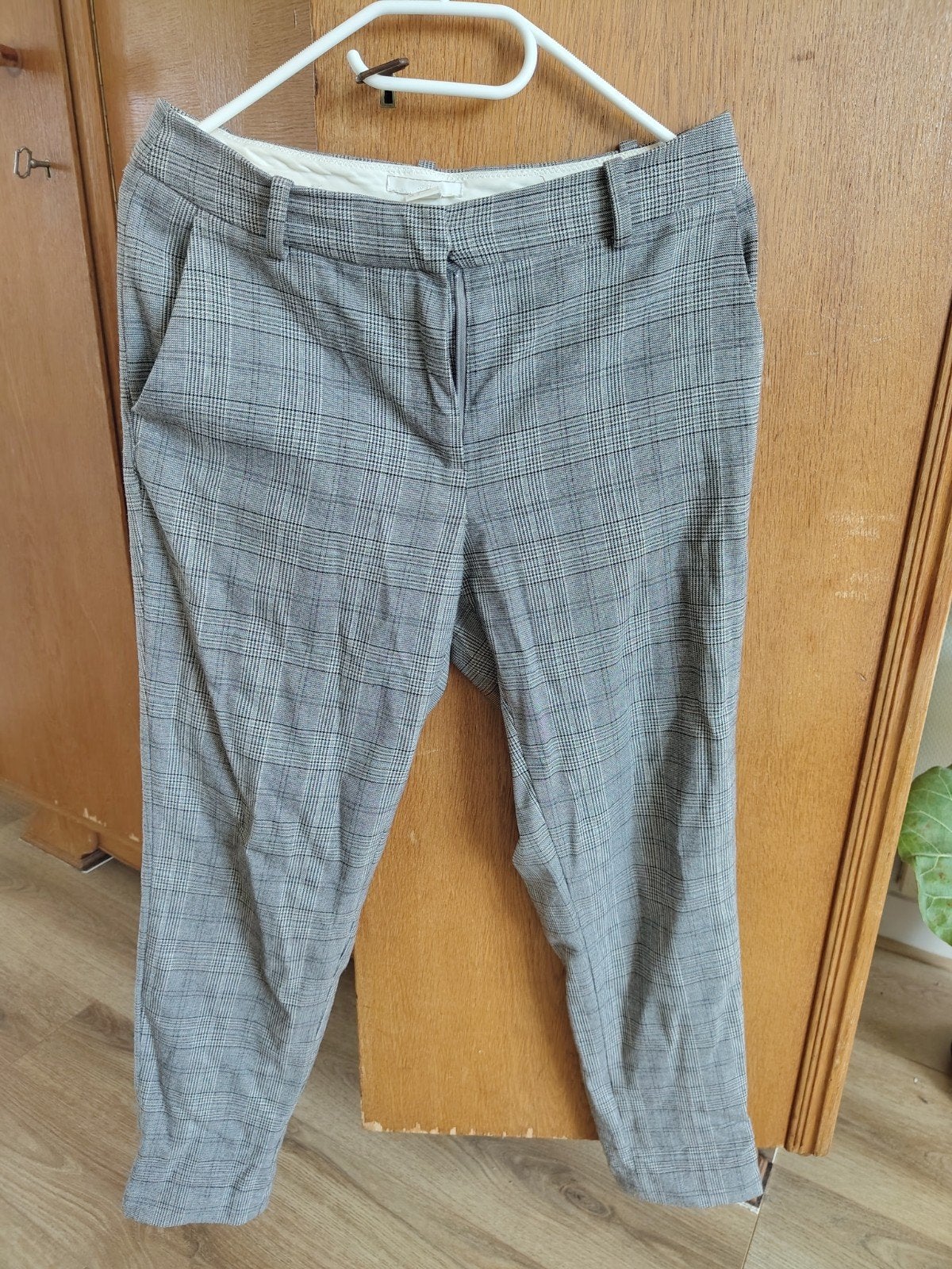 H&M Geruite Broek Maat 36, H&M, Ophalen of Verzenden, Driekwart, Maat 36 (S)