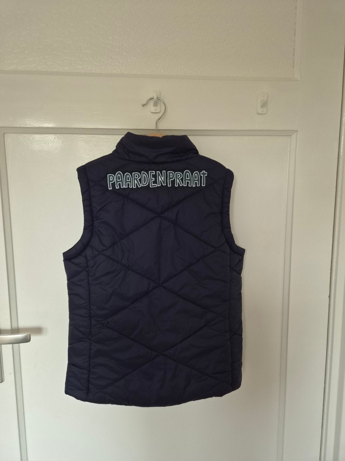Bodywarmer van PaardenpraatTV, Dieren en Toebehoren, Paardrijkleding, Blauw, Ophalen of Verzenden, Zo goed als nieuw, Overige maten