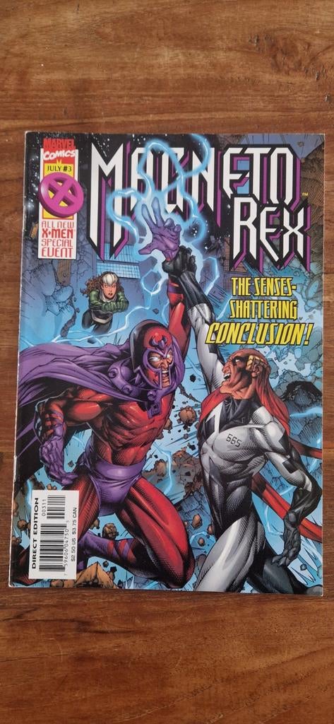 Magneto Rex & Revolution Comics (3 stuks) - Near Mint, Amerika, Joe Pruett, Fabian Nicieza, Ophalen of Verzenden, Zo goed als nieuw