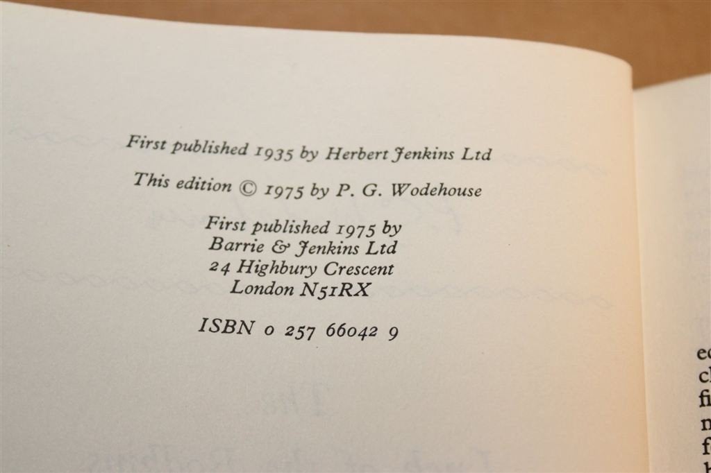 The Luck of the Bodkins — Wodehouse, Barrie & Jenkins 1975, Boeken, Ophalen of Verzenden, Gelezen