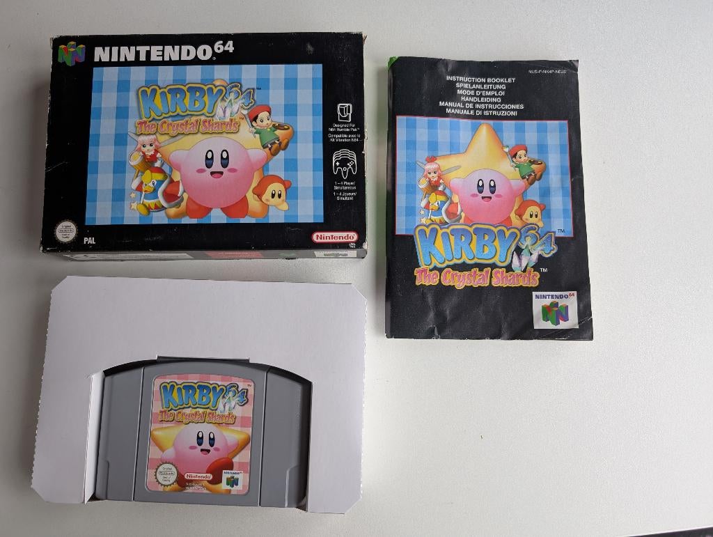 Kirby 64 the crystal shards N64, Spelcomputers en Games, Games | Nintendo 64, Avontuur en Actie, 1 speler, Ophalen of Verzenden