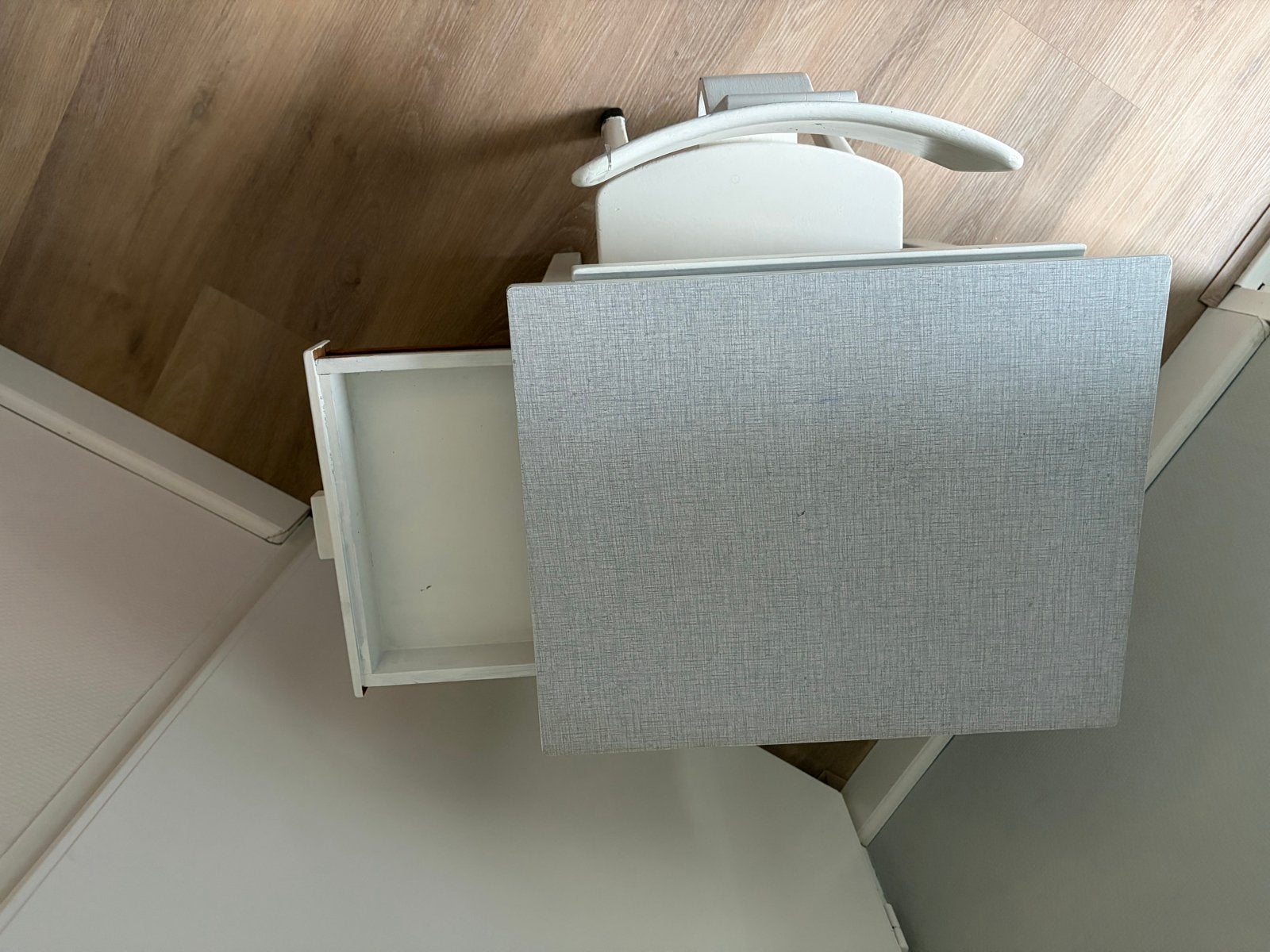 Kinderbureau met stoel - Wit, Ophalen, Gebruikt, Tafel(s) en Stoel(en)
