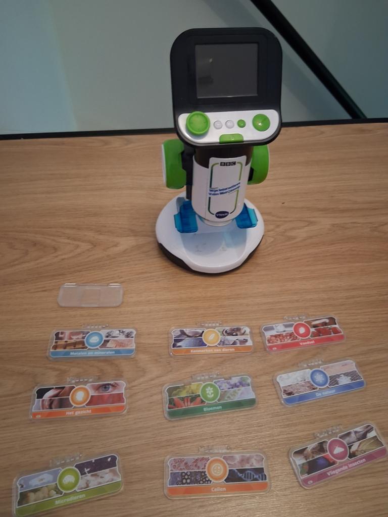 VTech Microscoop, Ophalen