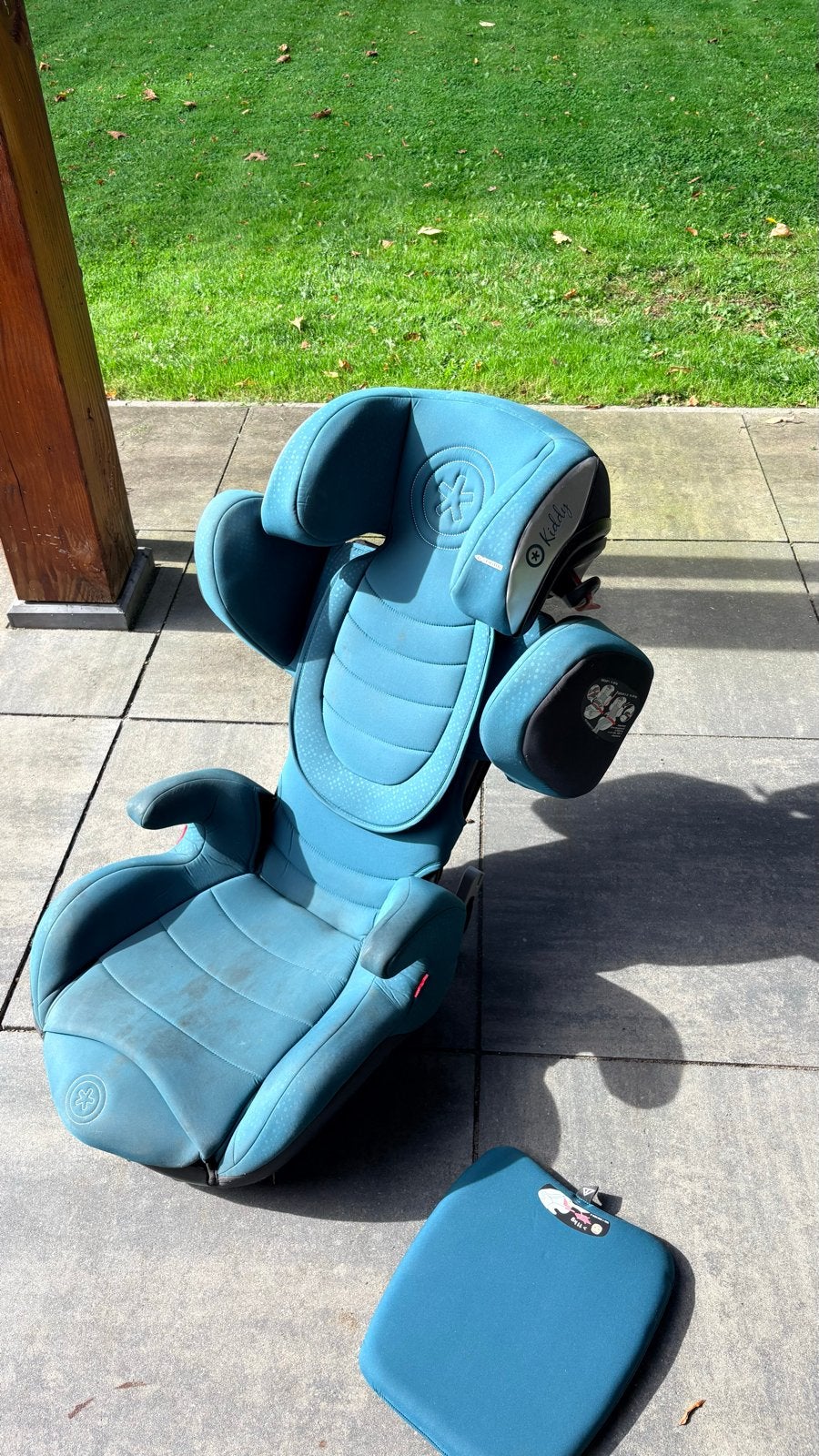 Kiddy Guardianfix 3 autostoel, Autogordel of Isofix, Gebruikt, Verstelbare rugleuning, 9 t/m 36 kg