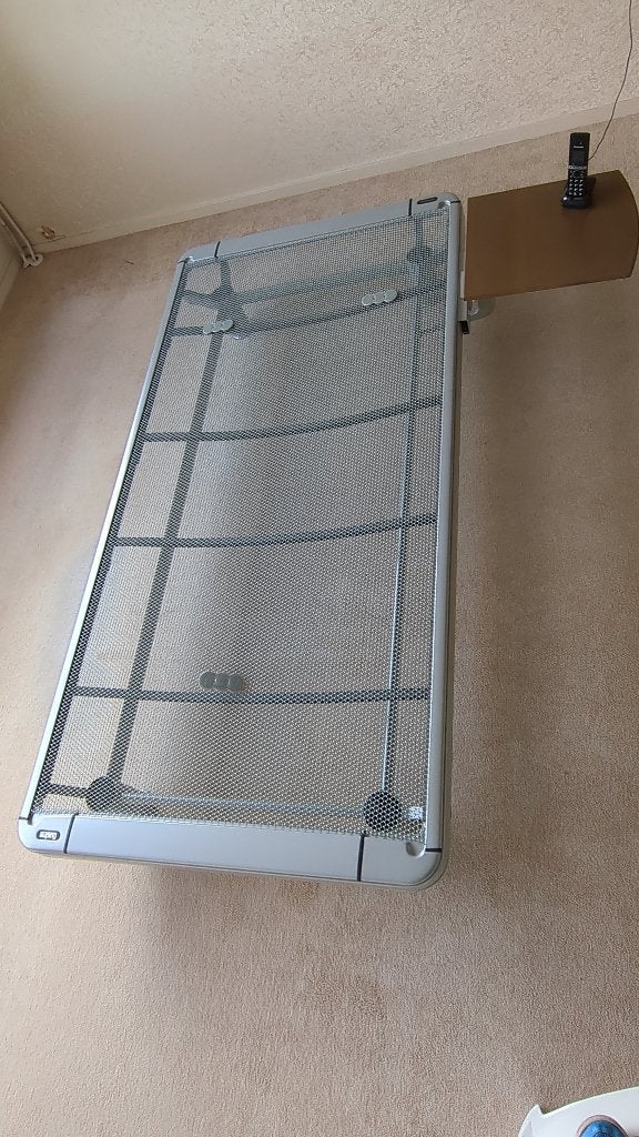 Eénpersoonsbed Auping, Ophalen, Eenpersoons, Zo goed als nieuw, 200 cm