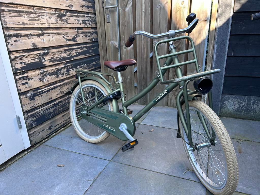 Loekie kinderfiets, Ophalen, Gebruikt