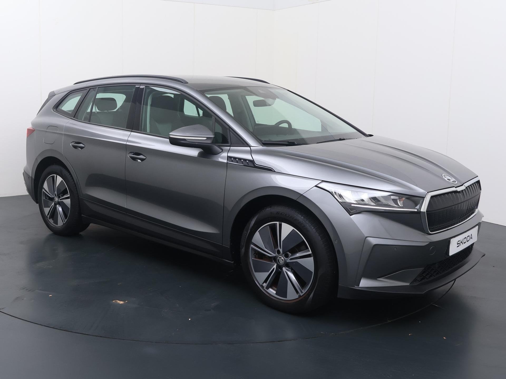 Skoda Enyaq iV 60 | 180 PK | SoH 91% | Cruise control | Clim, Auto's, Gebruikt, Lane Keeping Assist, Origineel Nederlands, 1892 kg
