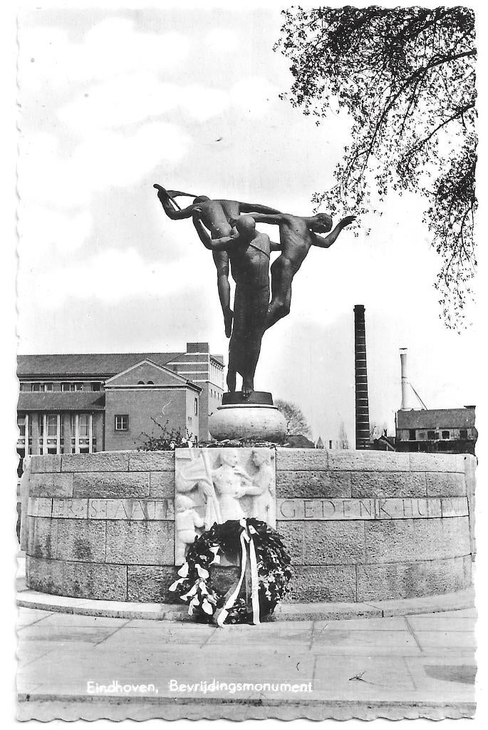 AK Eindhoven - Bevrijdingsmonument, Verzenden, 1960 tot 1980, Ongelopen, Noord-Brabant