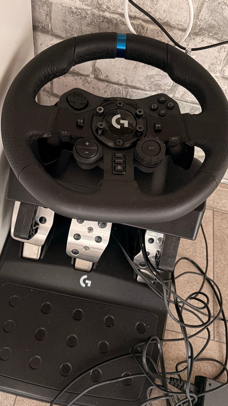 Logitech G29 racestuur met pedalen, schakel pook en F1-stuur, Ophalen of Verzenden, Gebruikt