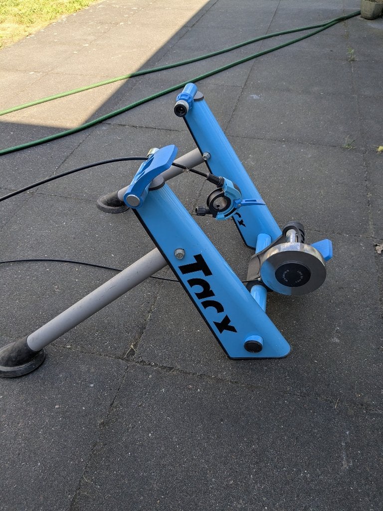 Tacx fietstrainer met stuur bediening, Ophalen, Gebruikt, Overige typen