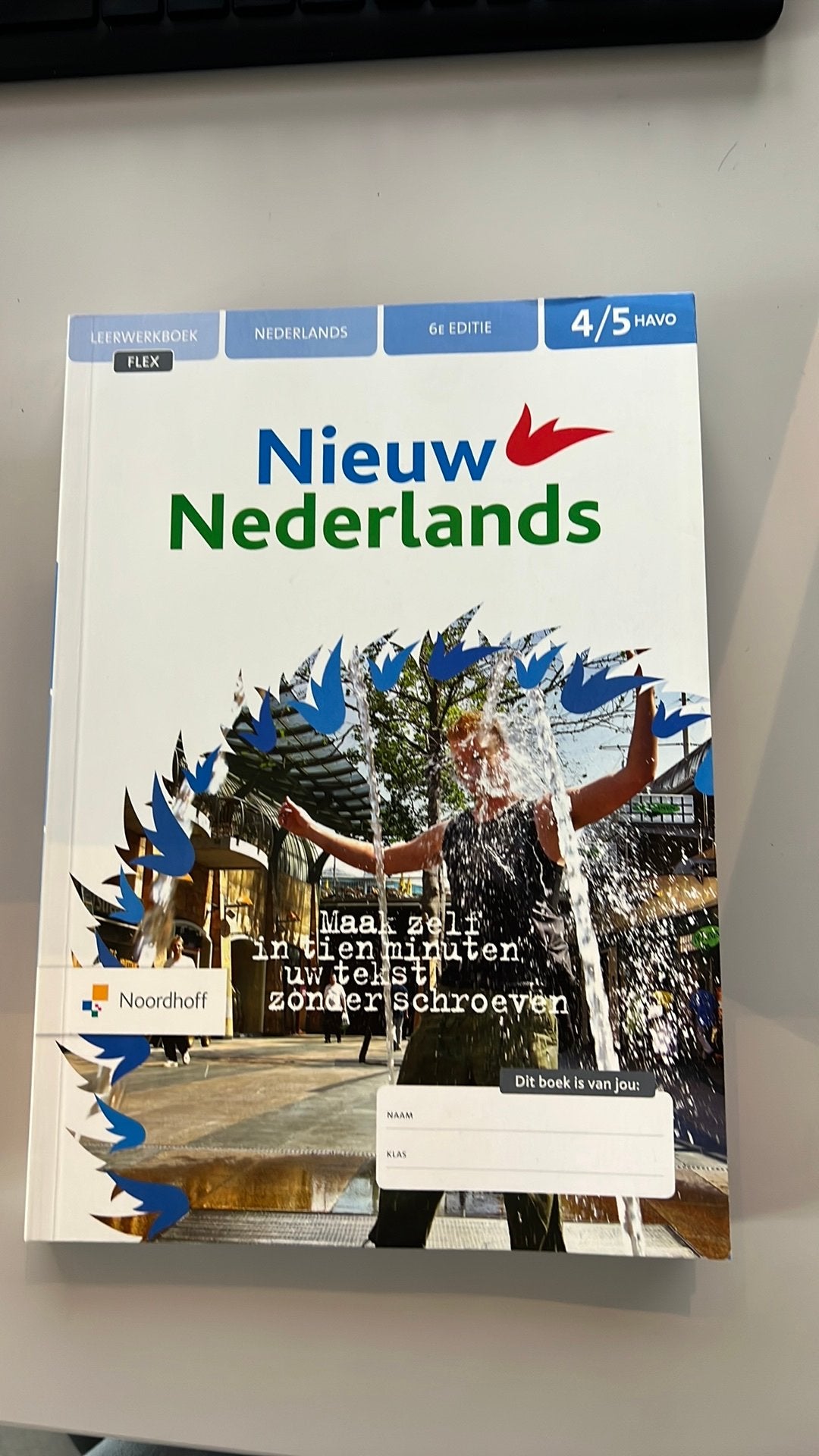 Hans Frank - leerwerkboek, Ophalen of Verzenden, Zo goed als nieuw, Hans Frank