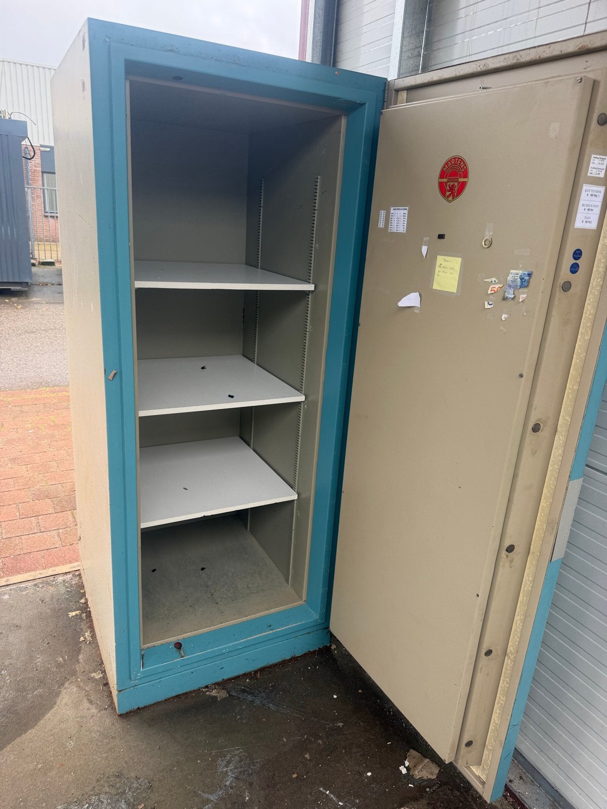 Grote Martens Brandkast/Kluis met Planken, Ophalen of Verzenden, Gebruikt, Brandkast