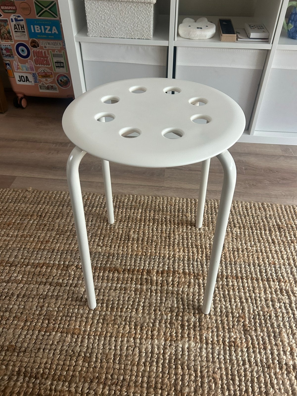 Wit IKEA krukje - Nieuw en onbeschadigd, Ophalen, Nieuw, Kunststof