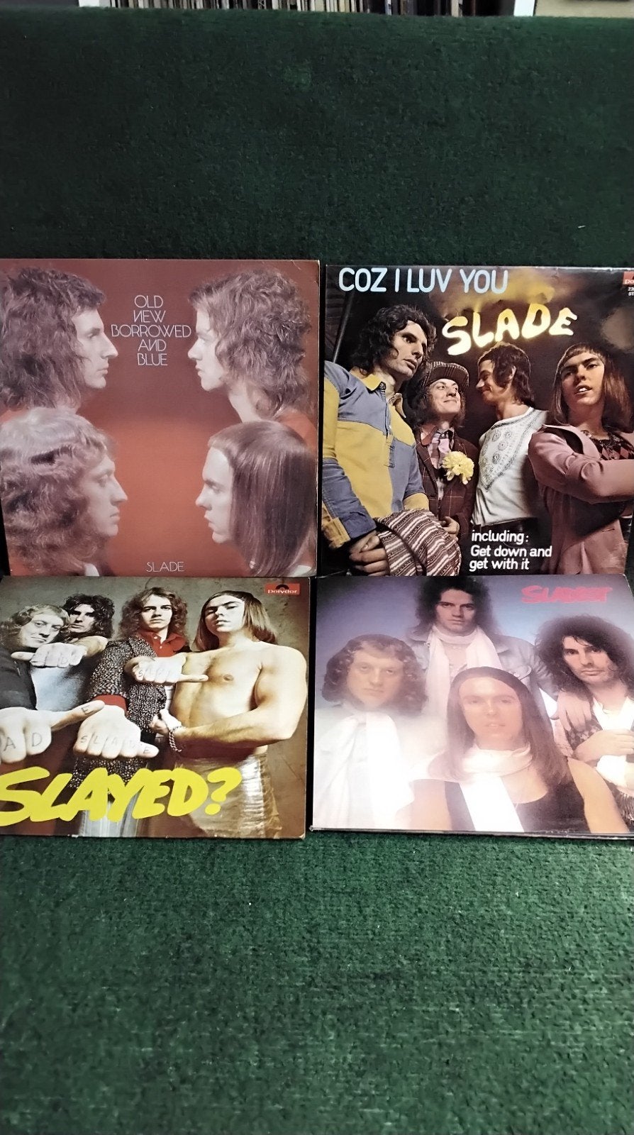 4 X SLADE - 1 KOOP - 4 ALBUMS SLADE - 1 KOOP -, Ophalen of Verzenden, Gebruikt, Overige formaten, Poprock