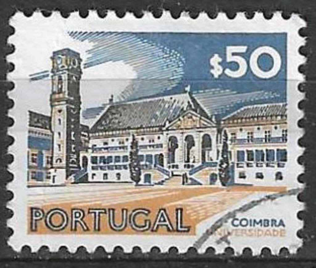 Portugal 1972 - Yvert 1136 - Universiteit in Coimbra (ST), Verzenden, Portugal, Gestempeld