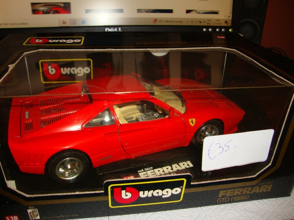 bburago Ferrari GTO 1984, Ophalen of Verzenden, Nieuw, Auto, Bburago