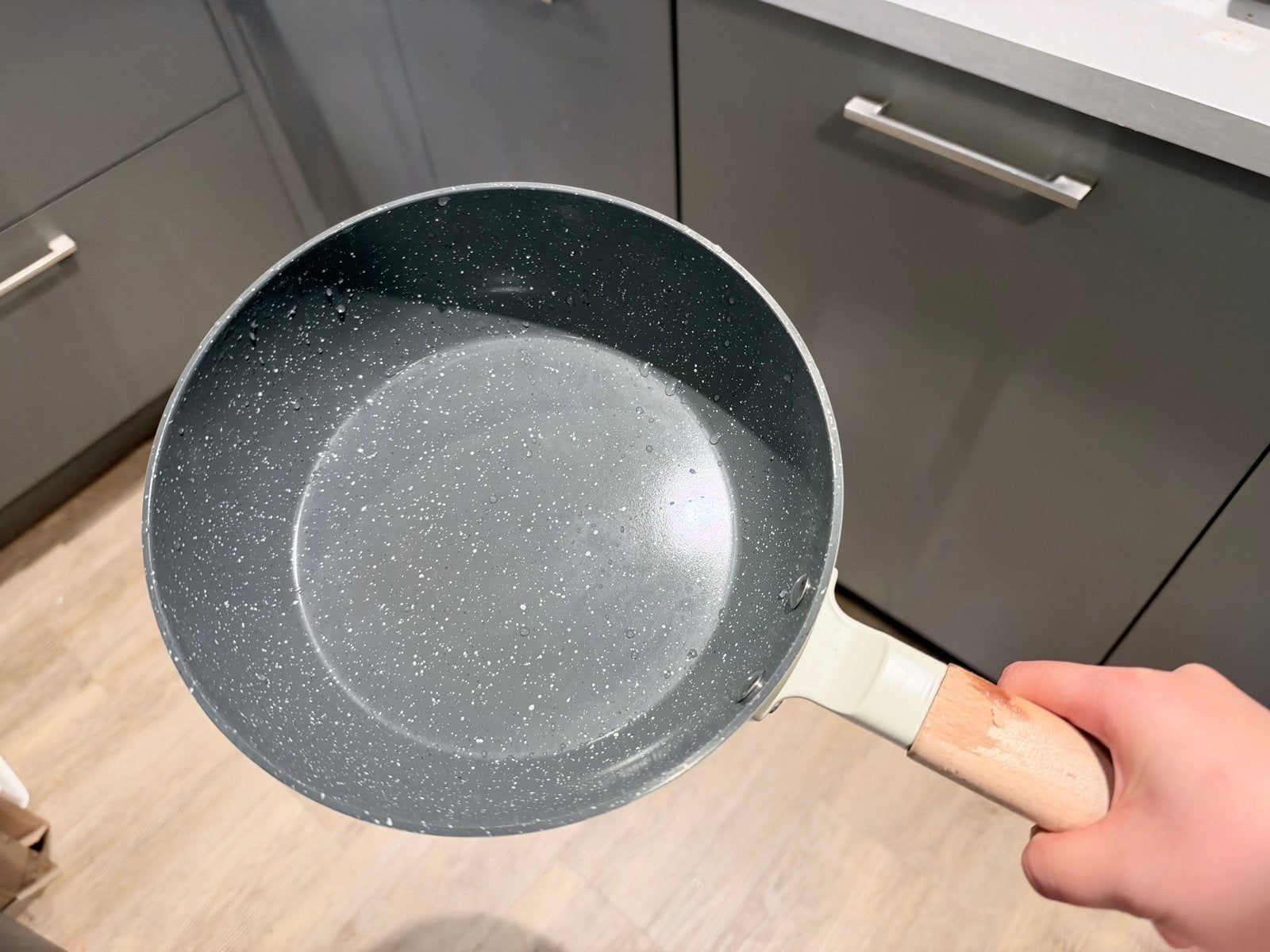 PUCKELLAX Koekenpan met antiaanbaklaag, 24 cm, Ophalen, Koekenpan, Gebruikt, Antiaanbaklaag