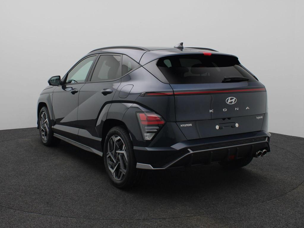 Hyundai Kona 1.6 GDI HEV N Line | Tijdelijk €2.500 Euro We, 137 pk, Met garantie (alle), Blauw, Bedrijf