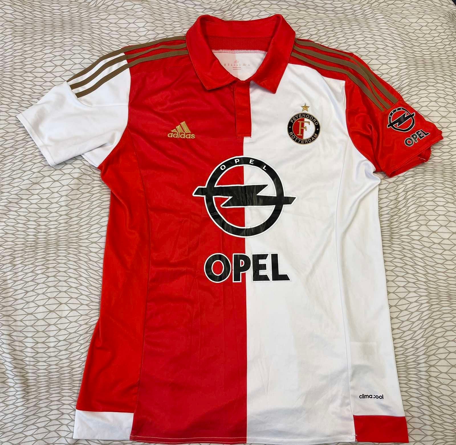 Feyenoord Thuisshirt 2014/2015 Maat M, Maat 48/50 (M), Ophalen of Verzenden, Zo goed als nieuw, Adidas