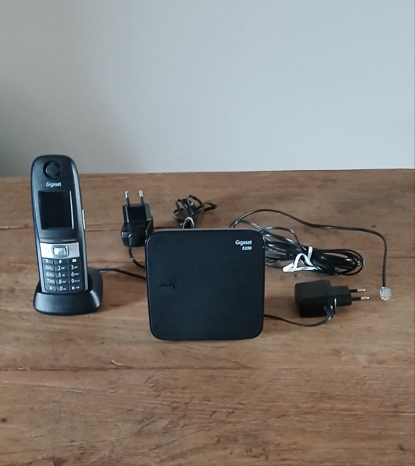 Gigaset E630 vaste telefoon, compleet en goed werkend, Ophalen, Gebruikt, 1 handset