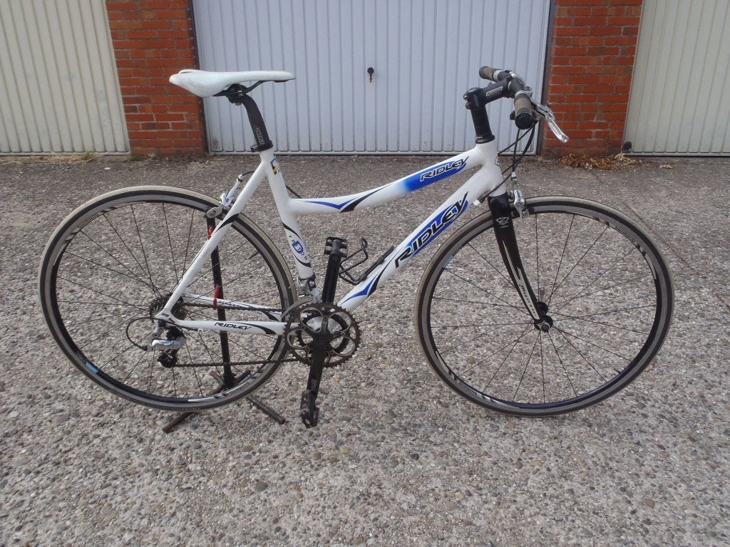 Ridley damesfiets, 28 inch, Gebruikt, Velgrem, Aluminium