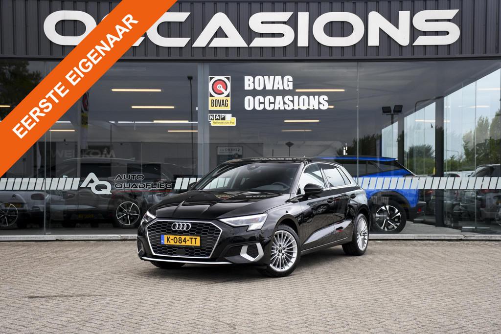 Audi A3 Sportback 30 TFSI Business edition APPLE CARPLAY/ TR, Auto's, Audi, 12 maanden, Gebruikt, Zwart, Origineel Nederlands