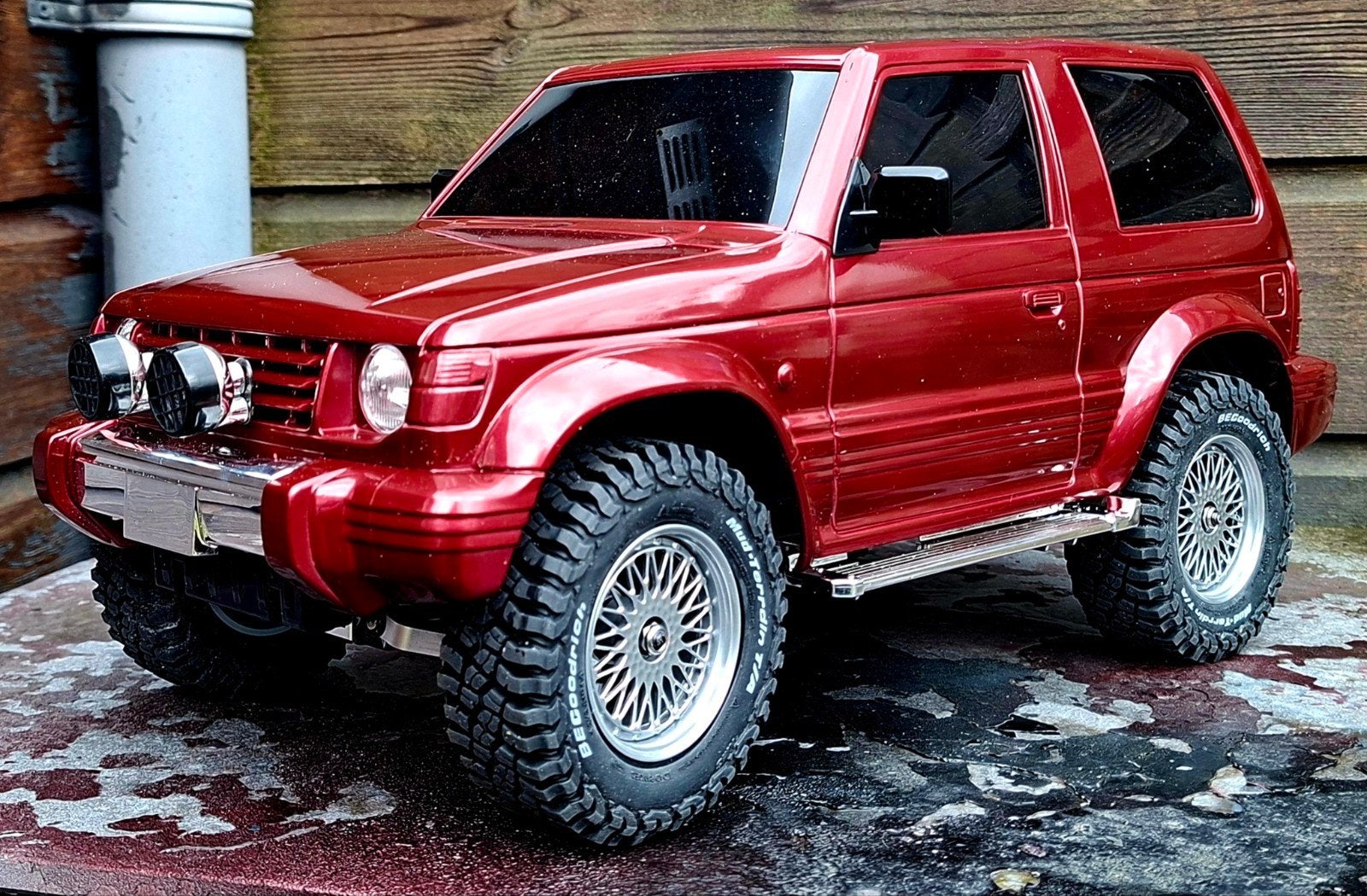 TAMIYA PAJERO MITSUBISHI OP CC01 CHASSIS, Elektro, Auto offroad, Nieuw, Ophalen of Verzenden