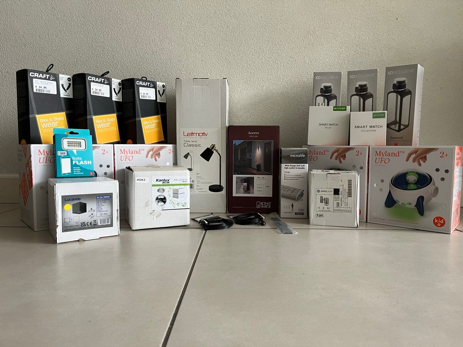 Partijhandel: Diverse producten - Nieuw in doos, Diversen, Rommelmarktspullen, Ophalen of Verzenden, Nieuw